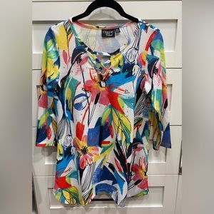 Onque casual fun, colorful light sweater top